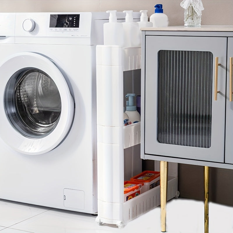 Carrello di Stoccaggio Compatto – Pratico e Mobile per Cucina e Bagno