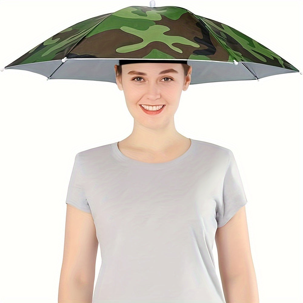 SunShade Cappello Ombrello – Leggero, protettivo dai raggi UV e a mani libere