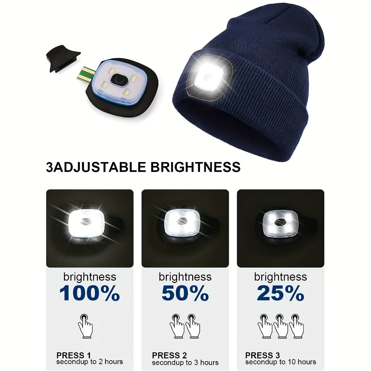 Cappello LED per Bambini - Mani Libere e Illuminato