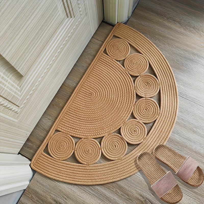 Tappetino da Bagno Bohemien Tessuto a Mano – Perfetto per il tuo Bagno o Ingresso