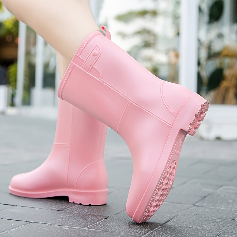 Stivali da Pioggia Lotte per Donne - Semplici e Impermeabili per Avventure all'Aperto