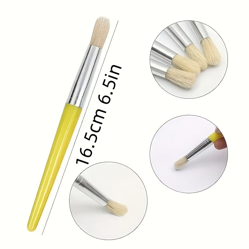 Set di Pennelli per Artisti – Adatto per Diverse Tecniche di Pittura