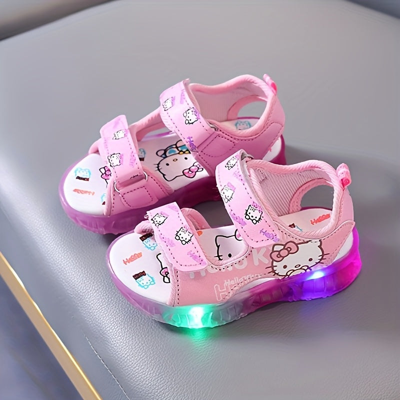 Infradito Estive Illuminati Hello Kitty – Giocosi e Confortevoli per Bambini