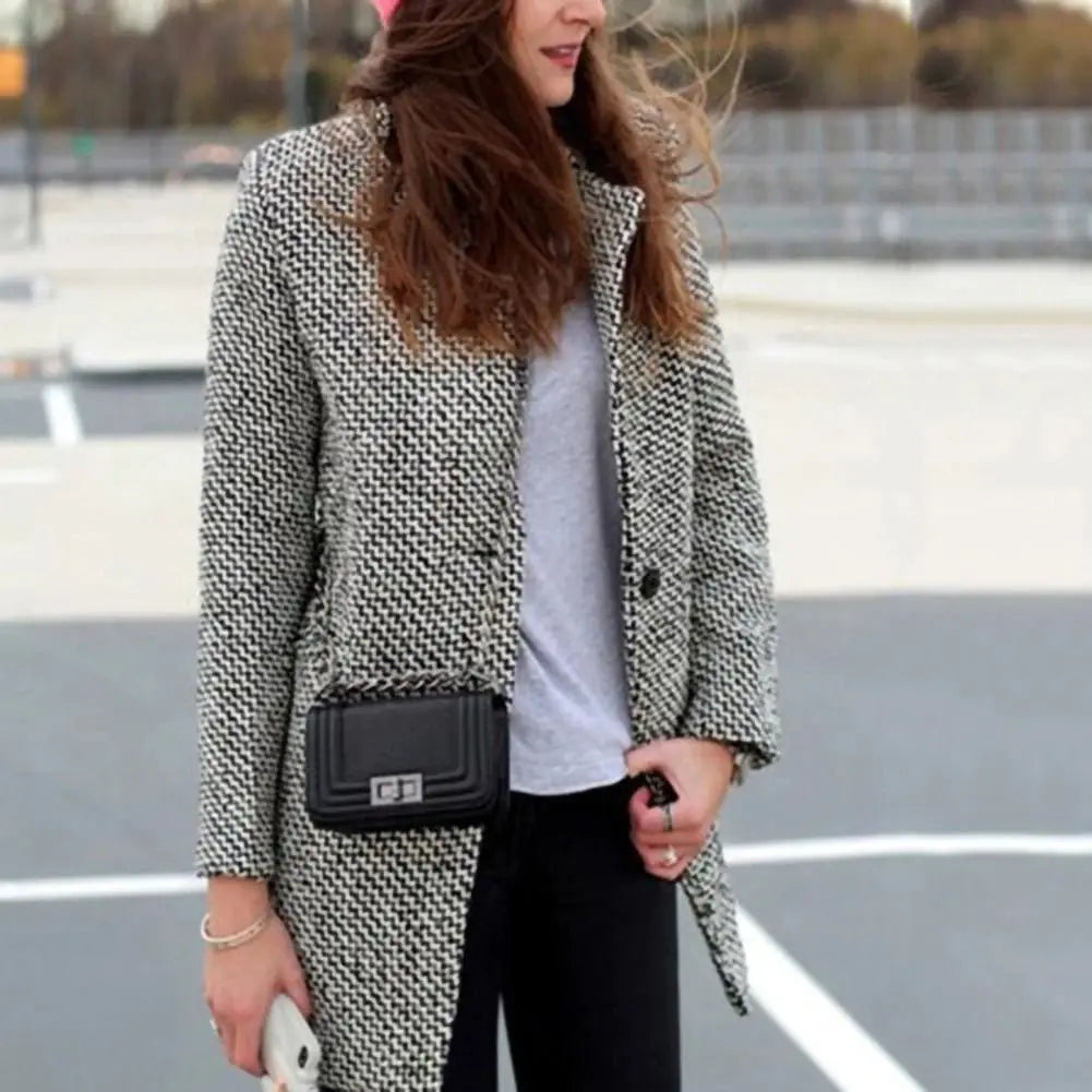 Emma Houndstooth Giacca – Per un look alla moda