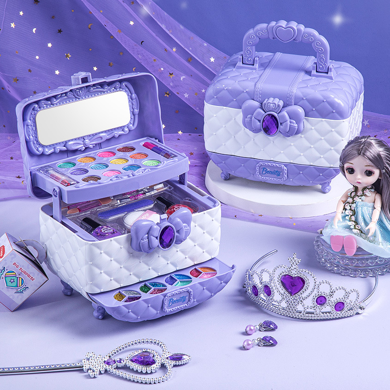 Valigia Bellezza Principessa – Set di Trucco Magico per Piccole Icone di Stile