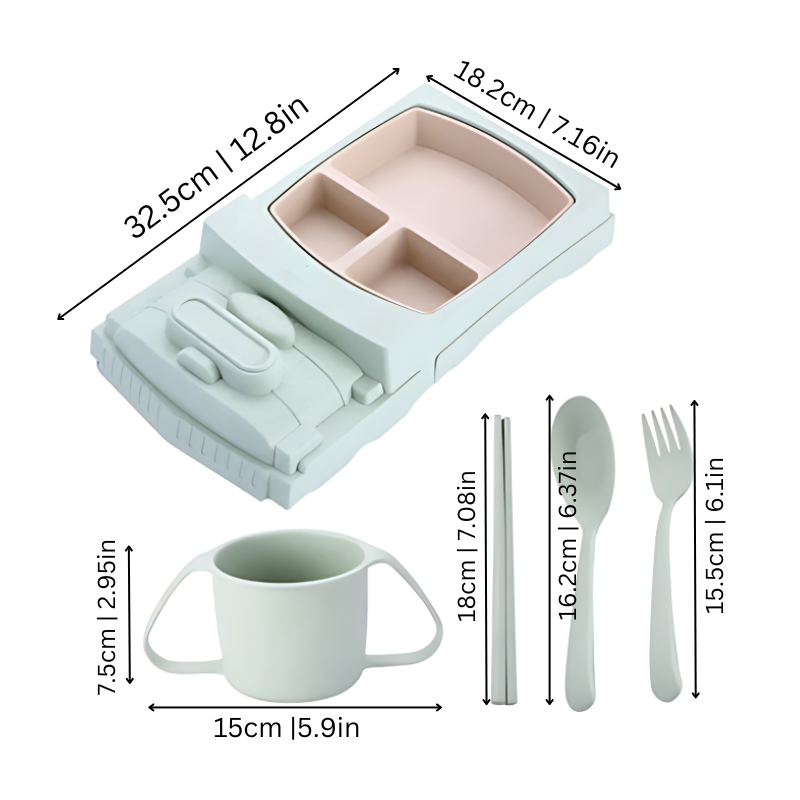 Set di Lunchbox Allegro - Multifunzionale e Salutare