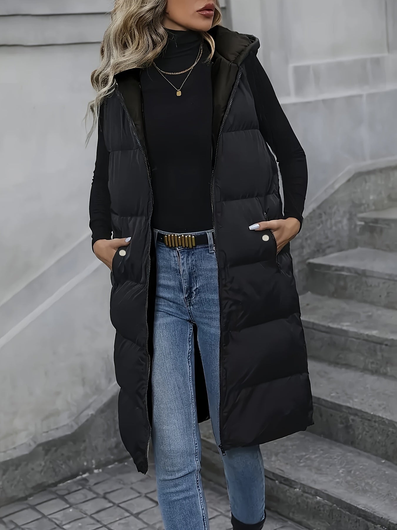 Gilet Puffy Eva - Elegante e Caldo per Donne in Autunno e Inverno