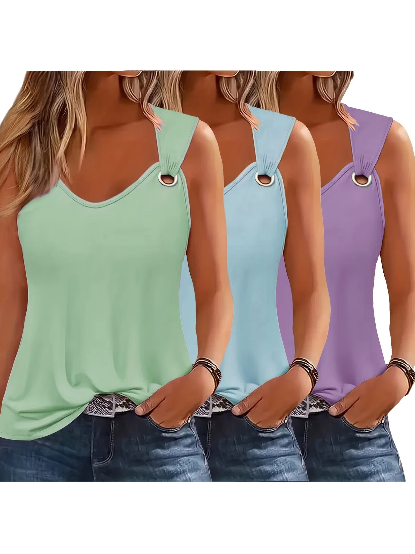 Top da donna 3-Pack – Estivo e Comodo
