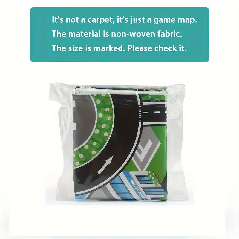 Tappeto da Gioco Avventura Edile – Scopri il Mondo del Traffico e delle Costruzioni