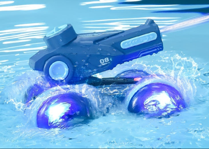 SplashRider Camionetta RC Amfibio con Canone d'Acqua – Divertimento Spruzzante