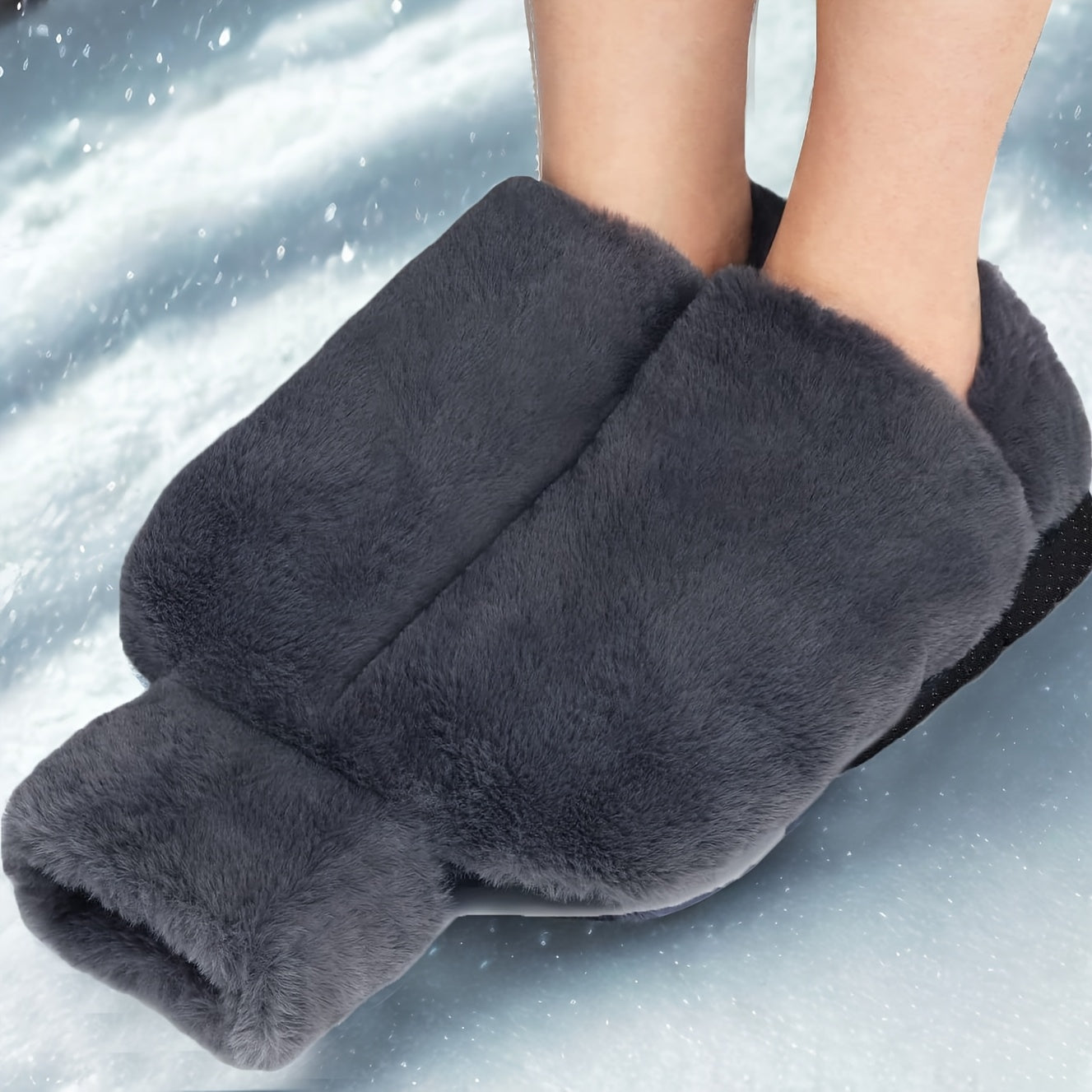 CozyHeat Bottiglia dell'Acqua Calda – Grande e Peluche per Calore Duraturo