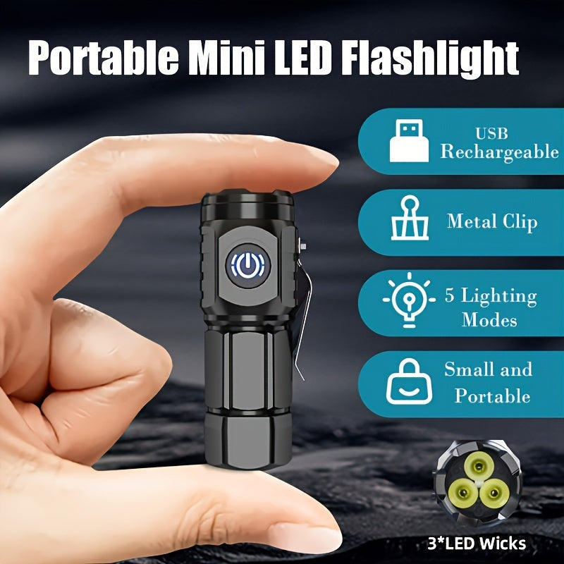 LumoBeam Mini Torcia – Luce Forte in Formato Compatto
