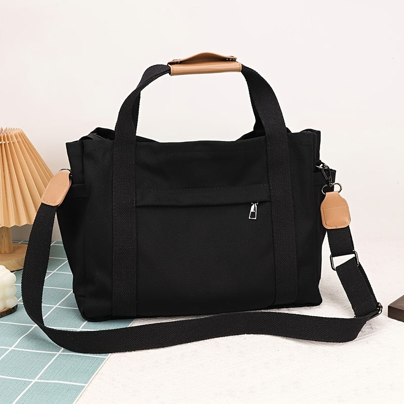 ComfortCarry Borsa Tote Donna – Leggera con Cinghia Rimovibile e Ampio Spazio di Archiviazione