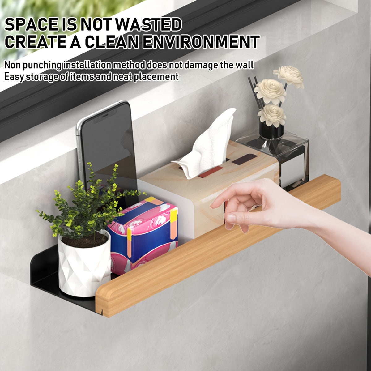 Mensola per Carta Igienica Stilosamente – Perfetta per l'Organizzazione del Bagno