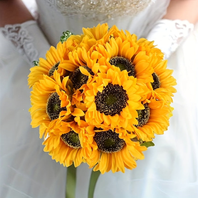 Set di 11 Girasoli Vivaci – Perfetto per Autunno, Matrimoni e Decorazioni da Giardino