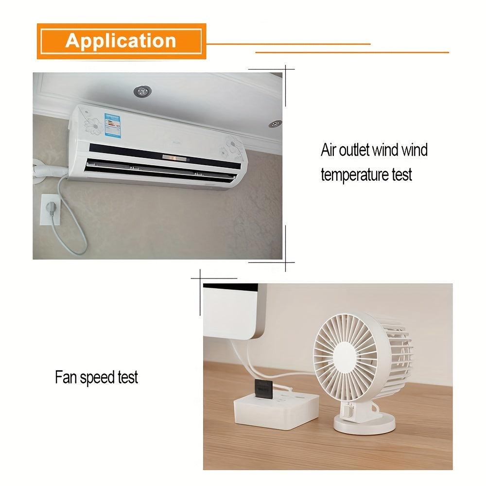 Anemometro Digitale Compatto – Portatile e Preciso per Misurazioni all'Aperto