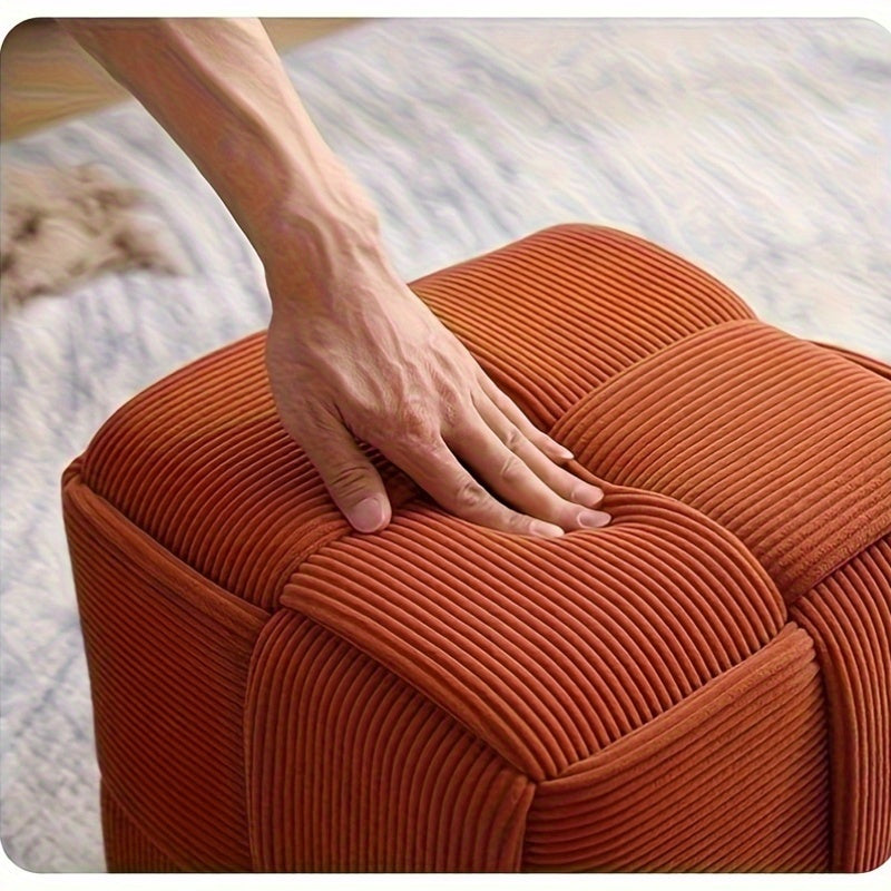 CordyCube Ottoman – Design Chic e Comfort in Uno