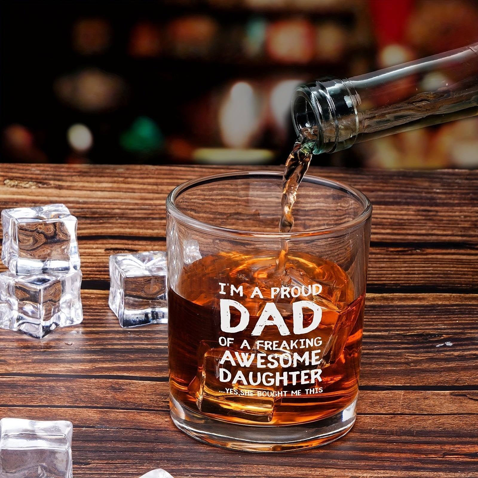 Bicchiere da Whisky per la Festa del Papà - Elegante e Funzionale