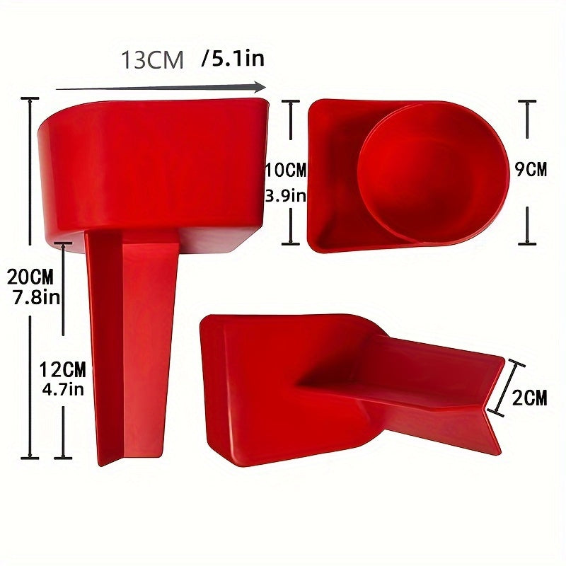 Set di Porta Bicchieri da Spiaggia – Perfetto per Bevande e Snack durante le tue Avventure in Spiaggia e Picnic