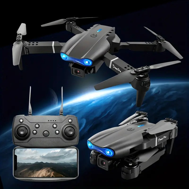 SkyExplorer Drone - Drone Pieghevole con Telecamera HD