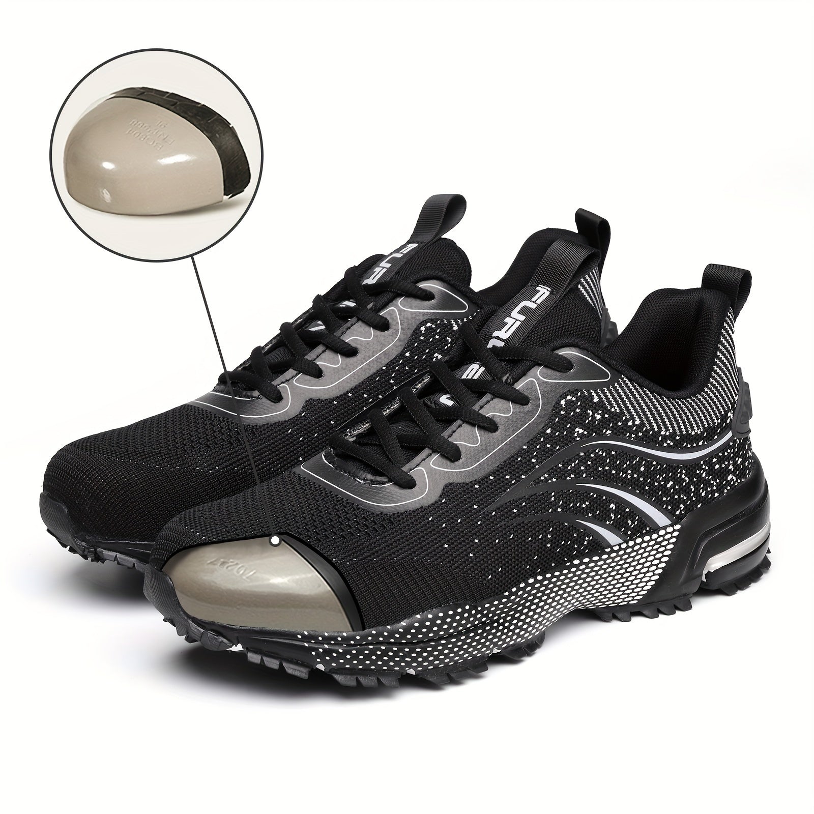 Sneakers da Lavoro di Sicurezza Trendy per Uomini – Antisfondamento & Resistente alle Punte