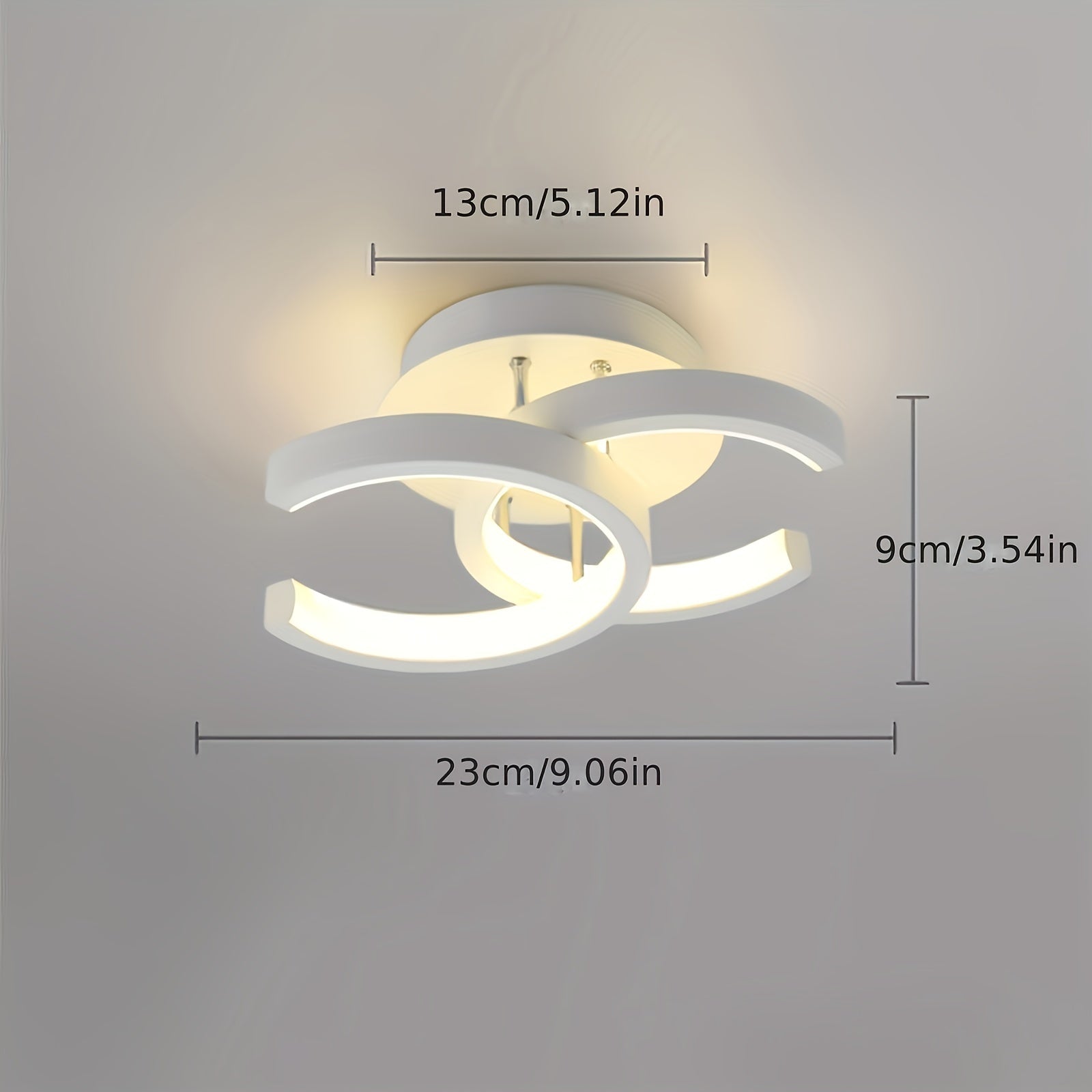 Lampada da soffitto Futuristica CirkelVibe - Per uno Spazio Trendy e Illuminato