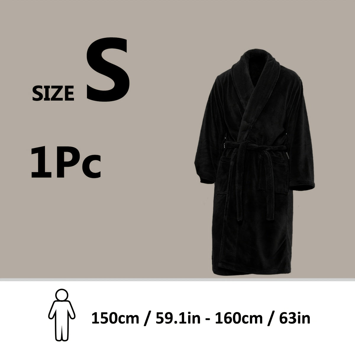 Accappatoio Unisex in Fleece Corallo – Ultra Morbido e Caldo per il Tuo Comfort