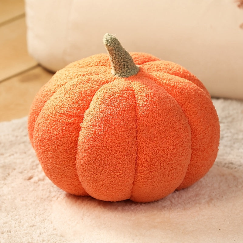 Cuscino a Forma di Zucca in Pile – Accogliente e Morbido per Decorazioni Autunnali