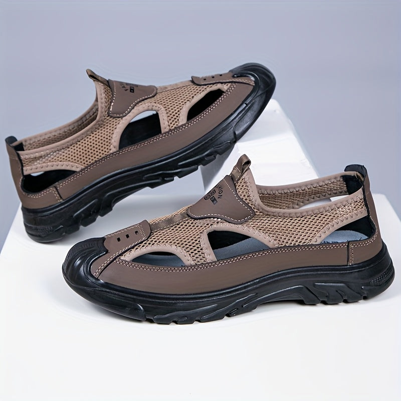 Scarpe Slip-On in Mesh Traspirante per Uomo – Perfette per Estate, Spiaggia e Attività all'Aperto