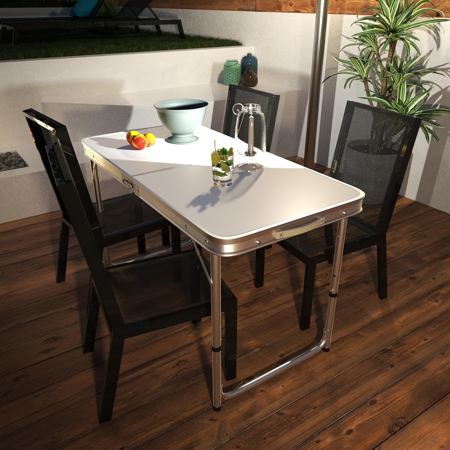 Tavolo da Campeggio Pieghevole - Leggero e Portatile, Ideale per Feste e Attività all'Aperto