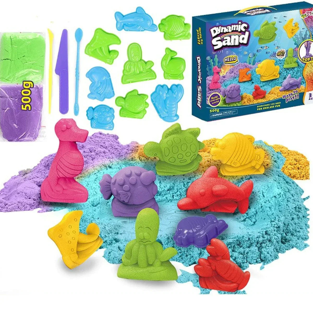 SandBox - Set da Gioco di Sabbia Kinetica