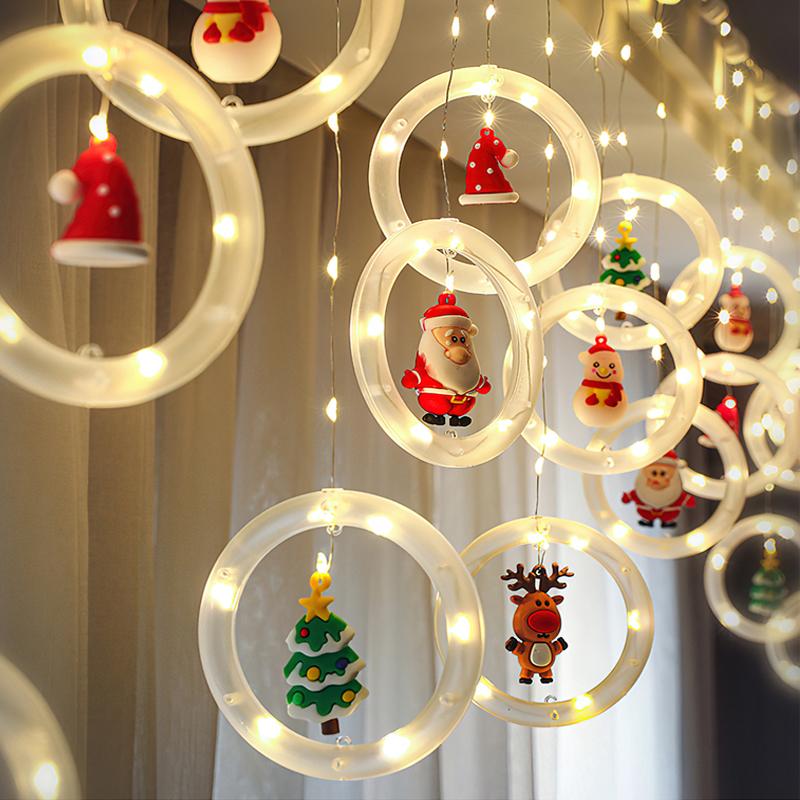 TwinkleJoy Illuminazione Natalizia – Filo LED con Figure Festive