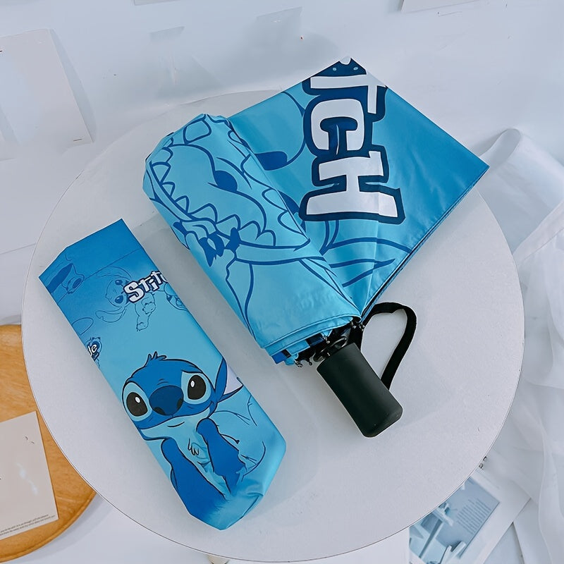 Ombrello Stitch per Bambini – Allegro e Resistente ai raggi UV per Giornate Soleggiate e Piovose