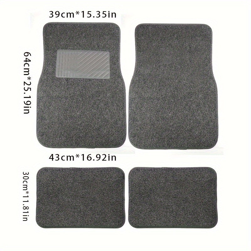 Tappetini Antiscivolo Sostenibili per Auto – Adatti a Tutte le Stagioni