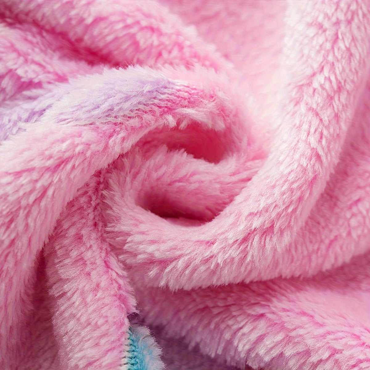 Sacco a Pelo in Pile con Stampa di Unicorno – Comfort Sognante e Morbido per Bambini