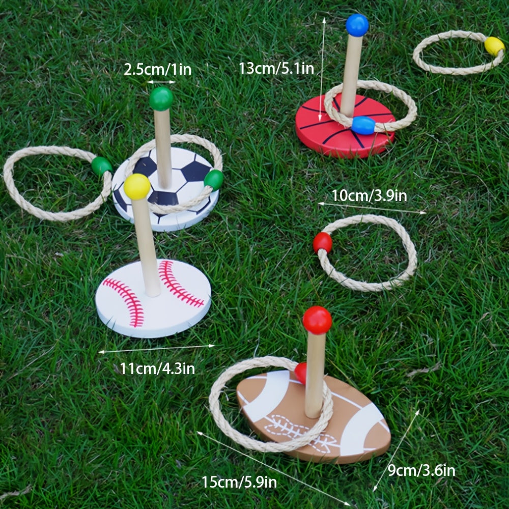 Set di Gioco Anello sportivo – Gioco Divertente e Interattivo per Esterni