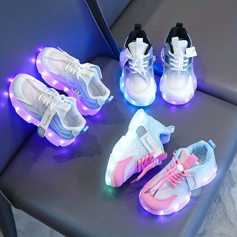 Sneakers Illuminati per Bambini – Colorati, con Illuminazione LED per un Aspetto Giocoso