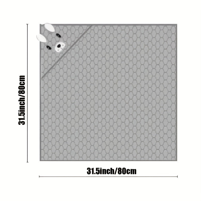 Asciugamano con Cappuccio Morbido per Bambini con Design di Animali - Assorbente e Confortevole