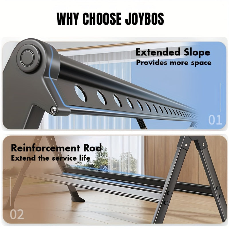 FlexiDry Stendibiancheria – Pieghevole e Spazioso con 36 Fori Antivento