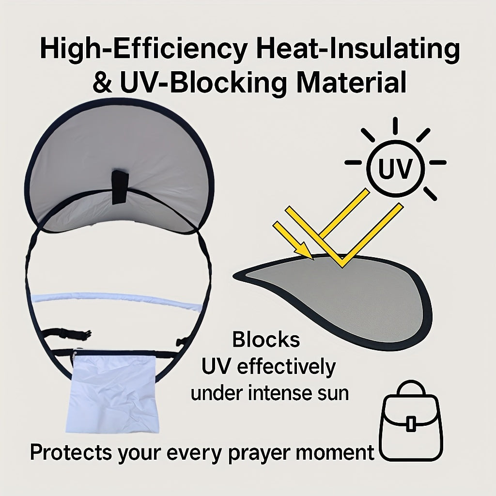 Scarpa da Preghiera Portatile Ergonomica – Protezione UV con Cinghie Regolabili