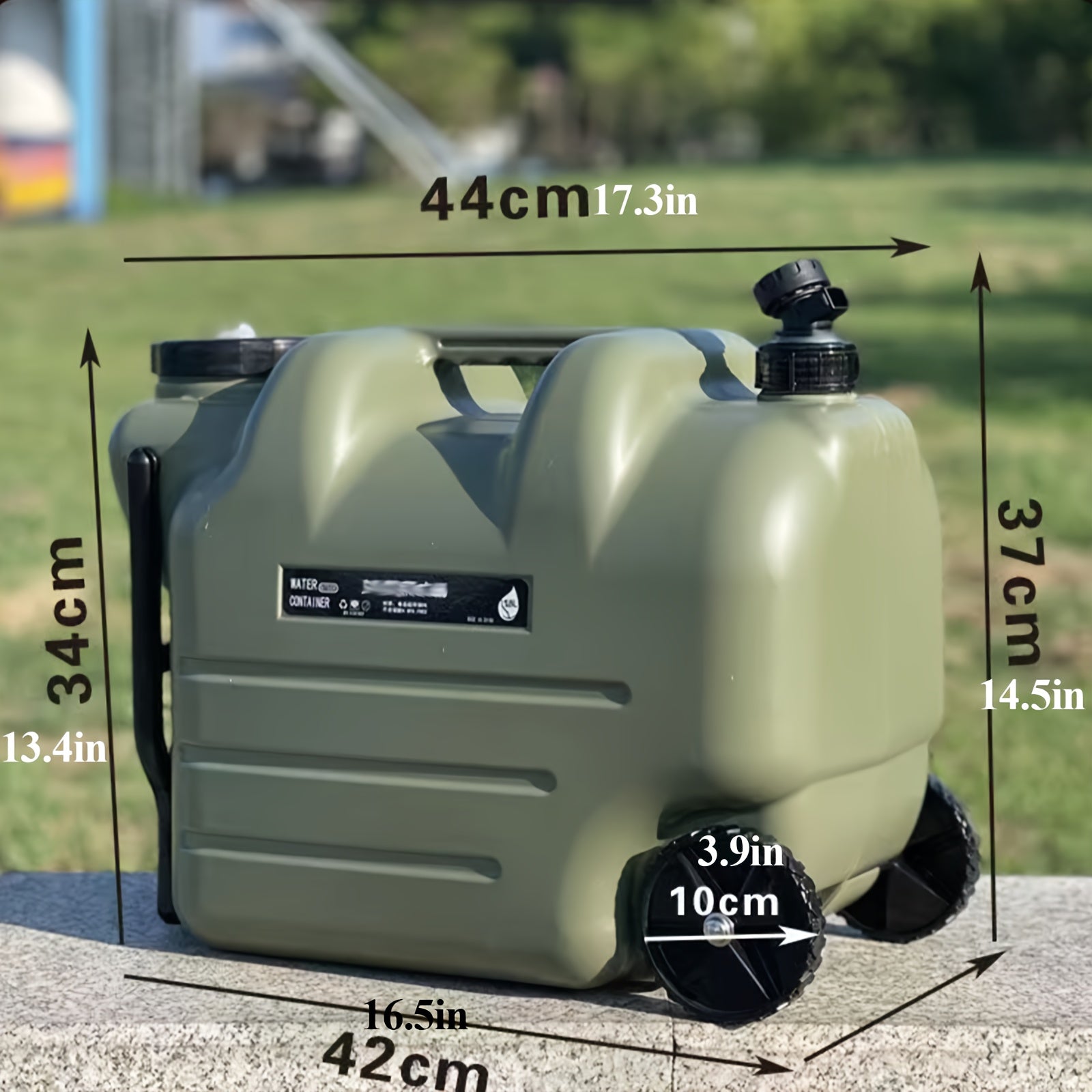 WaterMover Secchio d'Acqua Portatile – Grande, Robusto e Facile da Trasportare