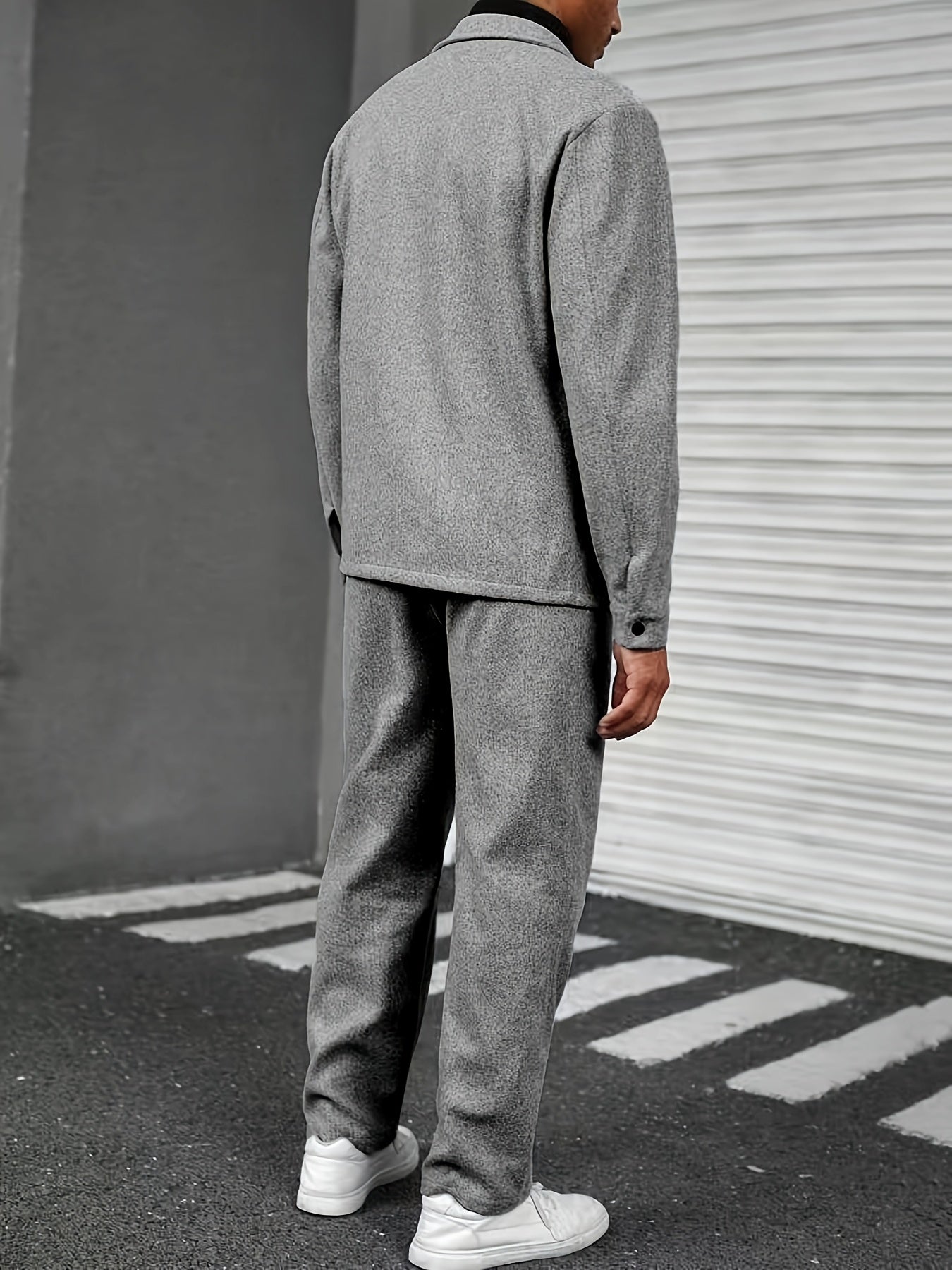 Set da Uomo Moderno a Due Pezzi – Comfort ed Eleganza Casual