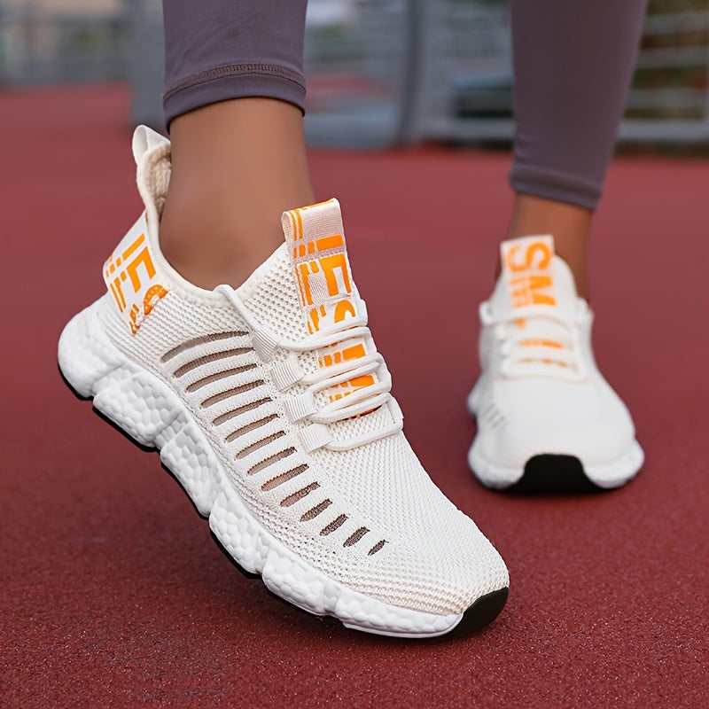 Sneakers Platform Knit Traspiranti per Donne – Confortevoli e Trendy