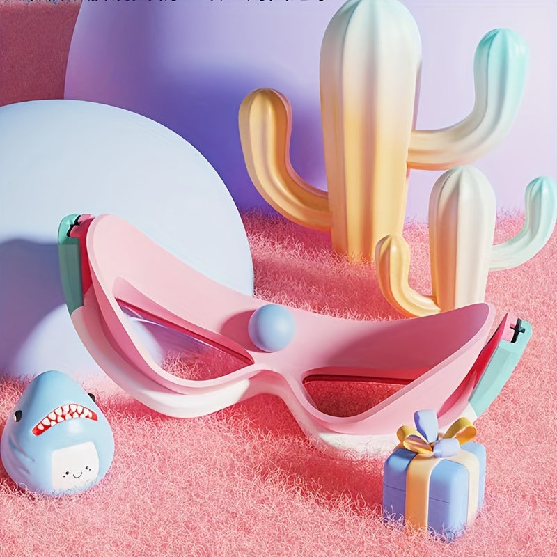 Set di Occhialini da Nuoto e Cuffia per Bambini – Comfort e Protezione Giocosa in Acqua