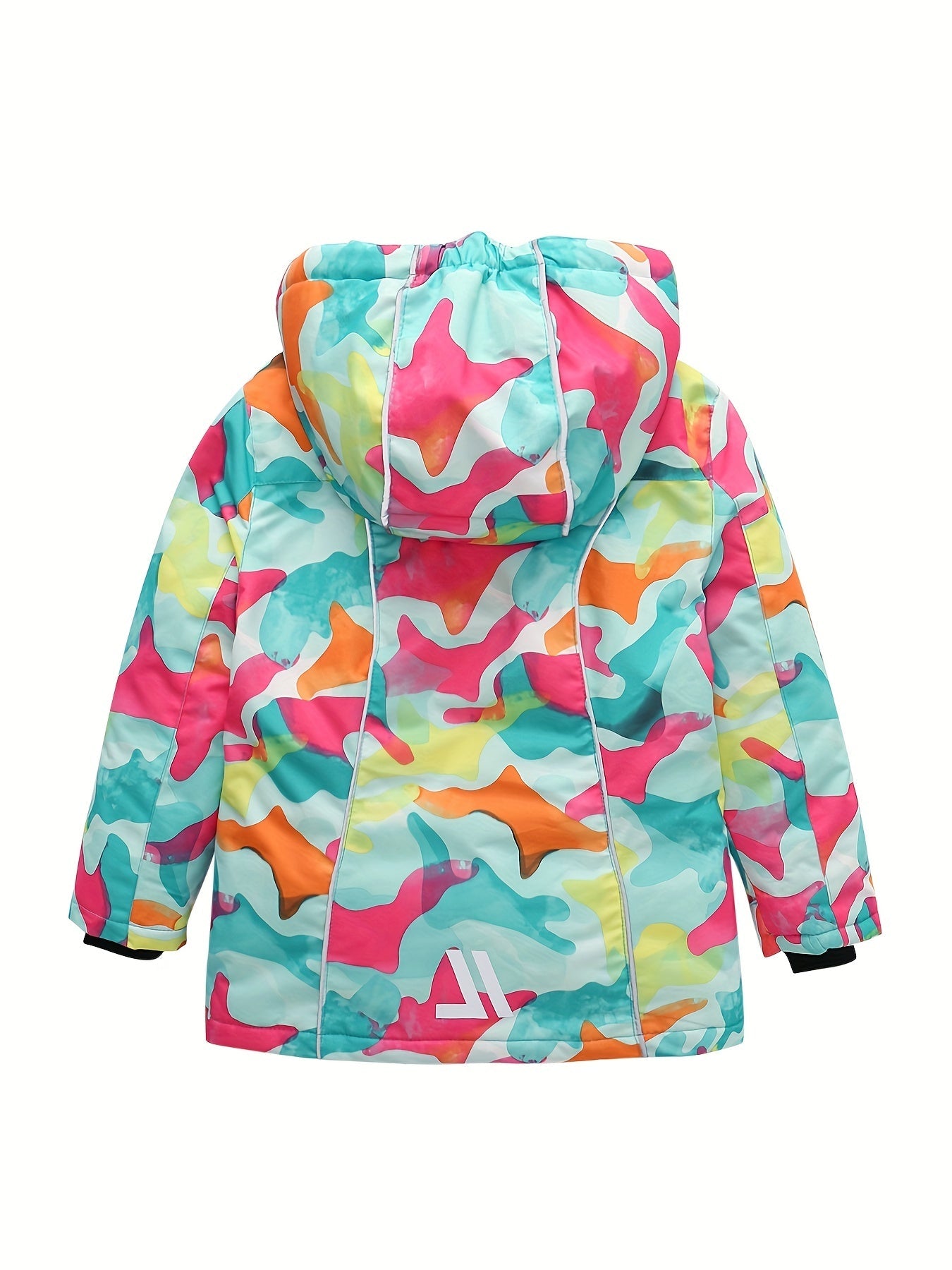 Giacca da Sci Camouflage per Ragazze – Giacca Colorata Impermeabile per Avventure Invernali