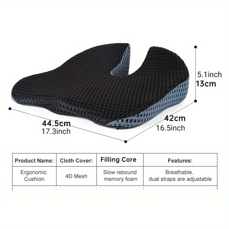 Cuscino Ergonomico Triangolare per Auto – Supporto in Memory Foam