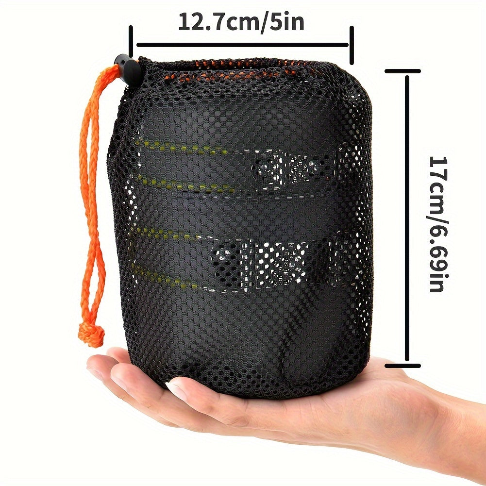 Set da Cucina Pieghevole in Lega di Alluminio – Leggero e Durevole per Campeggio, Escursionismo e Picnic