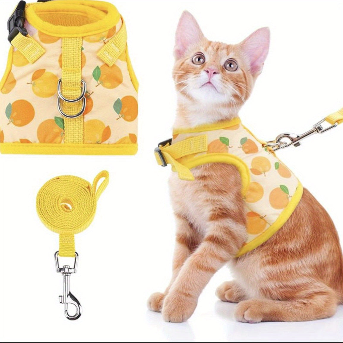 KittyComfort Set di Imbracature - Per Passeggiate Confortevoli e Avventure