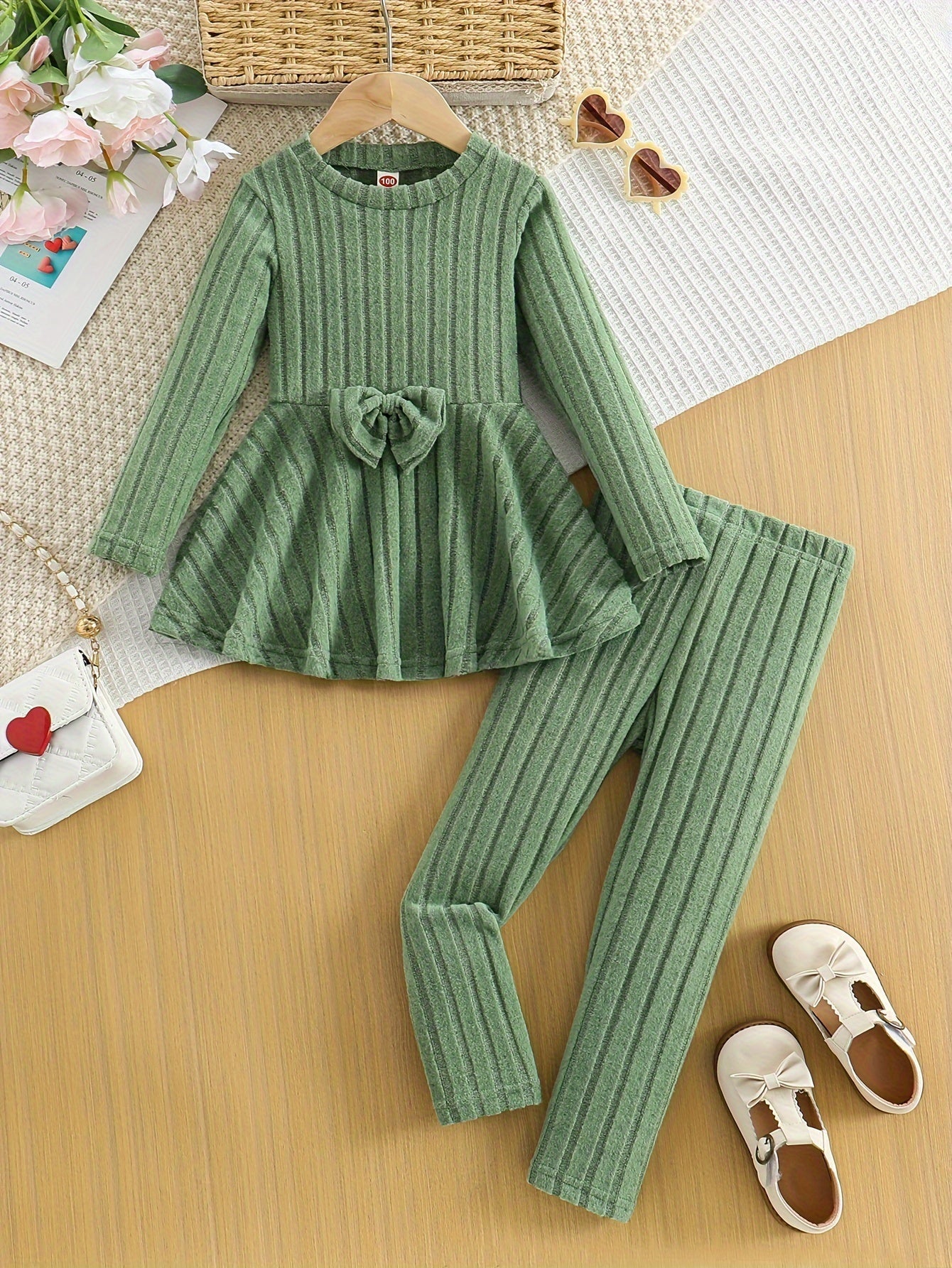 Set Outfit Sophie per Ragazze - Confortevole e Stilosissimo per l'Autunno e l'Inverno