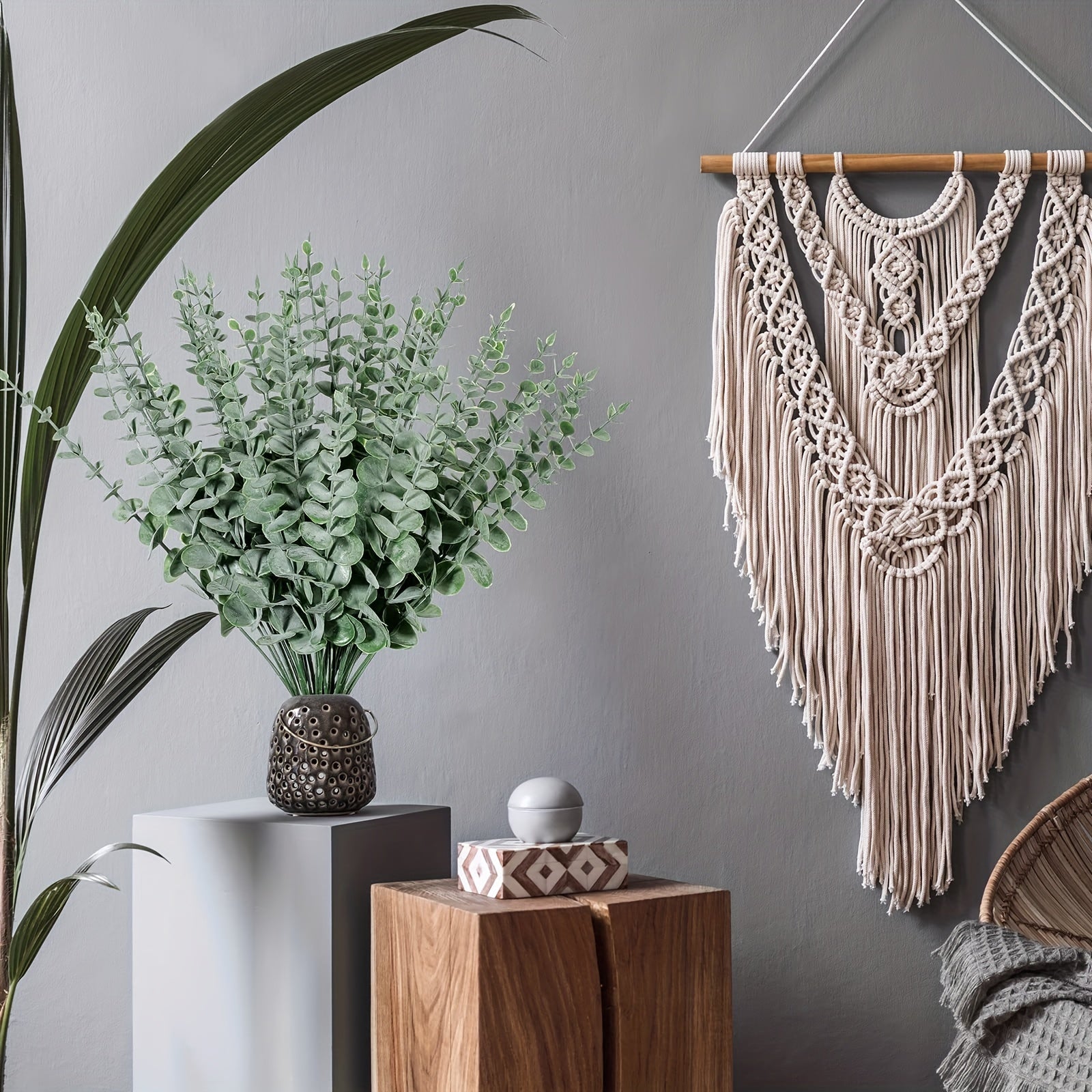 EverGreen Steli di Eucalipto Artificiali – Naturali e Sostenibili